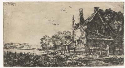 Üç bacalı ev by Pieter de With (attributed to)