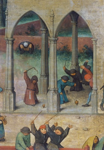 Çocuk Oyunları by Pieter Bruegel the Elder