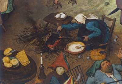 Karnaval ve Lent arasındaki mücadele by Pieter Bruegel the Elder