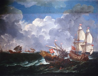 Savaş Gemisi (Resim by Pieter the Younger Mulier