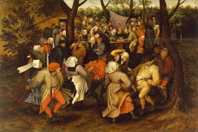 Köylü Düğün Dansı, 1607 by Pieter Brueghel the Younger