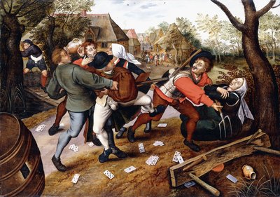 Köylülerin Kavgası, 1619 by Pieter Brueghel the Younger