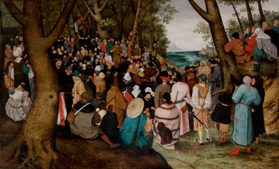 Vaftizci Aziz John'un Vaazı by Pieter the Younger Brueghel