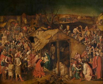 Büyücülerin Hayranlığı (tuval üzerine yağlı boya) by Pieter the Younger Brueghel