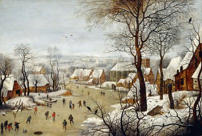 kuş kapanı, by Pieter Brueghel the Younger