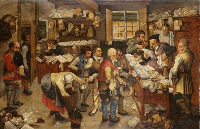 Ondalığın Ödemesi, 1619 by Pieter Brueghel the Younger