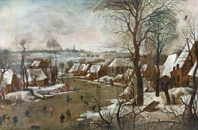 Kış manzarası by Pieter the Younger Brueghel