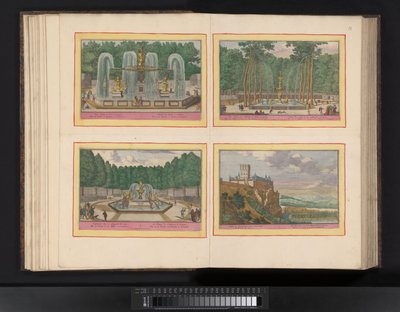 Kaart van het beleg van Barselona, ​​​​1706 Fransa Ordusu
