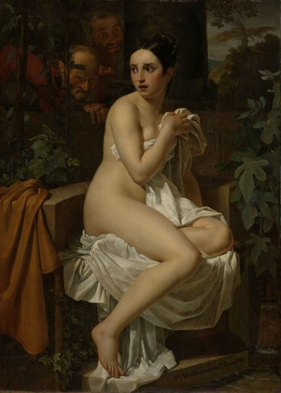 Susanna ve Yaşlılar by Pieter van Hanselaere