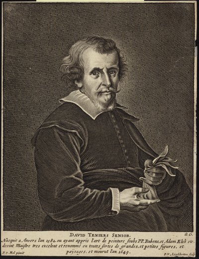 ಡೇವಿಡ್ ಟೆನಿಯರ್ಸ್ ಹಿರಿಯ ಟರ್ಕಿಯ ಭಾವಚಿತ್ರ by Pieter van Mol