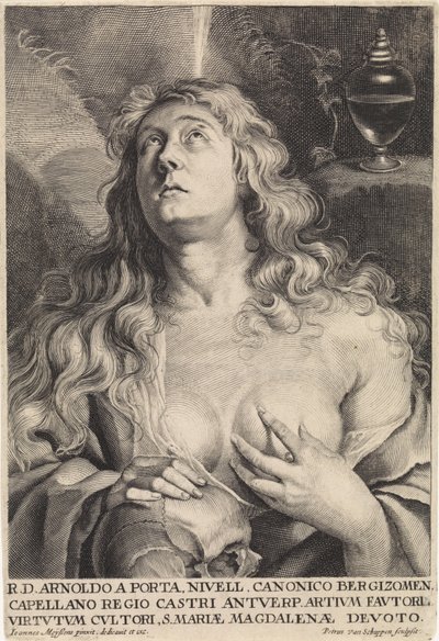 Maria Magdalena by Pieter van Schuppen