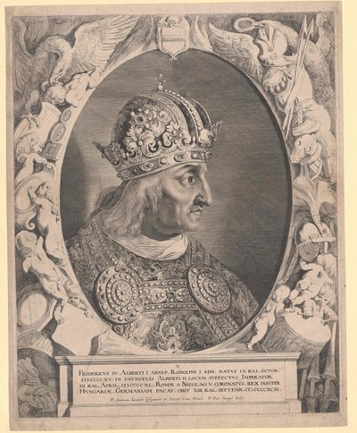 Kutsal Roma İmparatoru Frederic III (baskı) by Pieter van Sompel