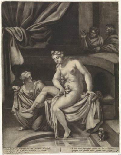 David ve Bathsheba by Pieter van den Berge