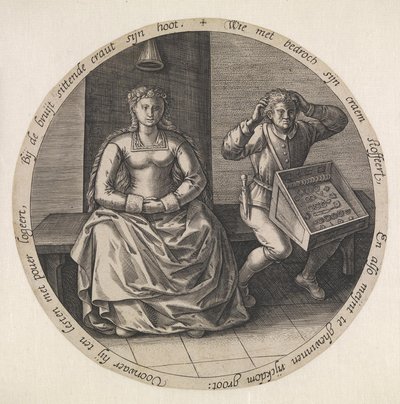 kaygısız seyyar satıcı by Pieter van der Heyden