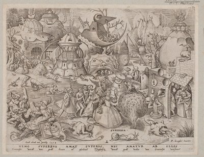yedi ahlaksızlık by Pieter van der Heyden