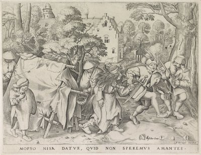 de bruiloft van Mopsus en Nisa