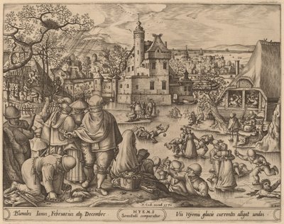Kış by Pieter van der Heyden after Hans Bol