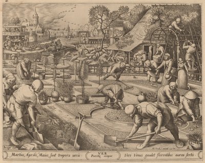 Bahar by Pieter van der Heyden after Pieter Bruegel the Elder