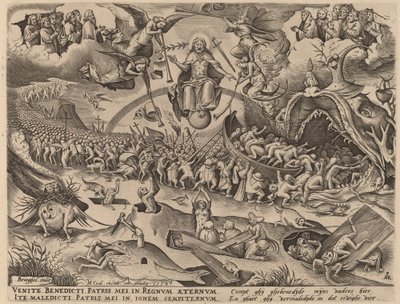 Son Yargı by Pieter van der Heyden after Pieter Bruegel the Elder