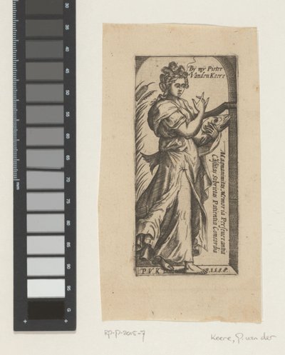 Erdem kadın kişileştirmesi (?) by Pieter van der Keere