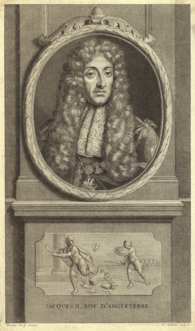 İngiltere Kralı II. James'in Portresi by Pieter van der Werff