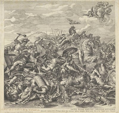 Arbella Savaşı (sol kısım) by Pietro Aquila