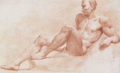uzanmış çıplak, by Pietro Dandini