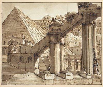 Mısır Sahne Tasarımı by Pietro Gonzaga