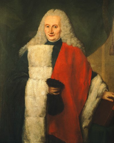 Cumhuriyet Senatörünün Portresi, Pietro Longhi (1702-1785) by Pietro Longhi