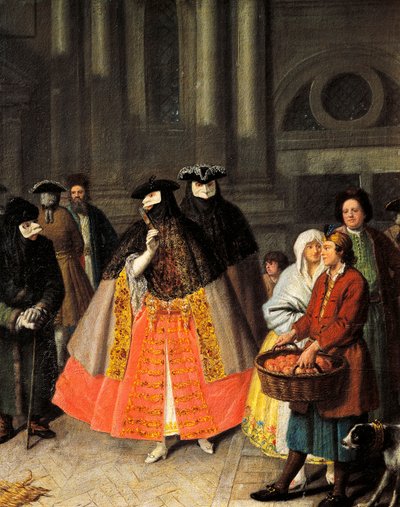 Baute maskeleri arasındaki konuşmalar, Pietro Longhi (1701-1785) by Pietro Longhi