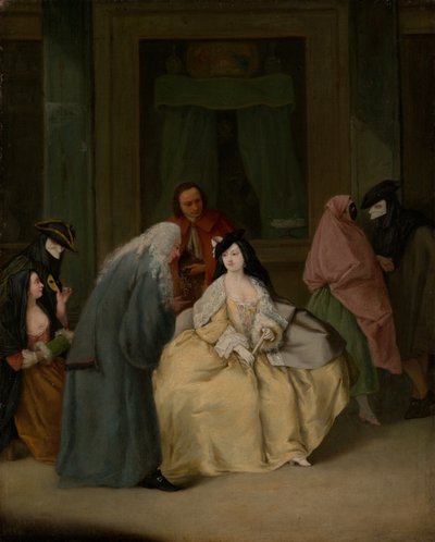 Toplantı, 1746. by Pietro Longhi