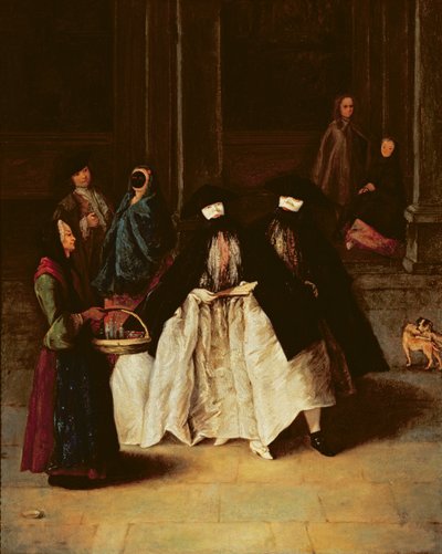 Parfüm Satıcısı (tuval üzerine yağlı boya) (bkz. alo 166068) by Pietro Longhi