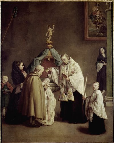 vaftiz by Pietro Longhi
