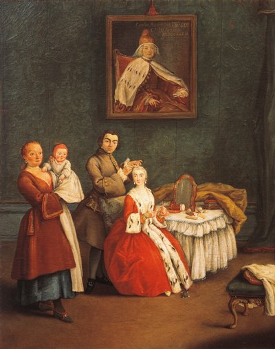 Kuaför, Pietro Longhi (1701-1785) by Pietro Longhi