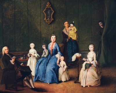 Venedikli aile, Pietro Longhi (1701-1785) by Pietro Longhi