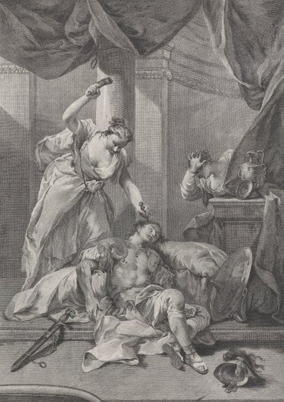 Jael, uyuyan Sisera