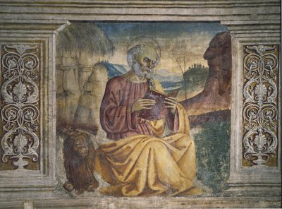 Aziz Mark (fresk by Pietro Perugino