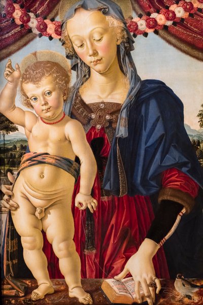 Bakire ve Çocuk by Pietro Perugino
