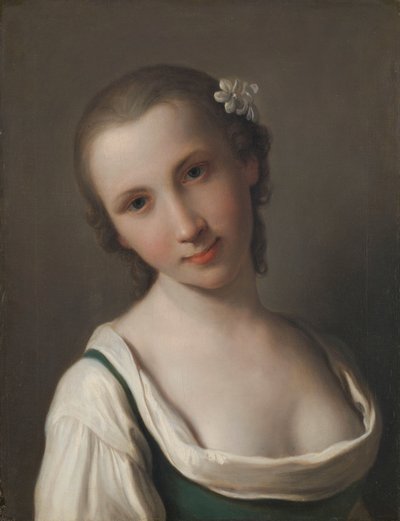 Genç bir kadın by Pietro Antonio Rotari