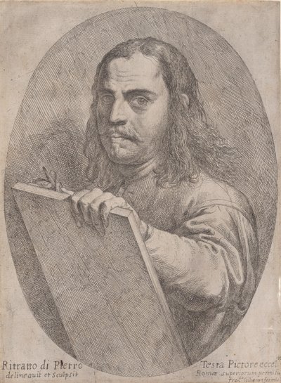 Otoportre, ca. 1645. by Pietro Testa