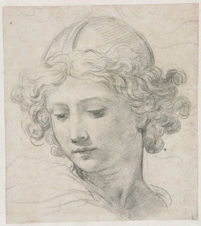 St. Michael Başkanı için Çalışma by Pietro da Cortona