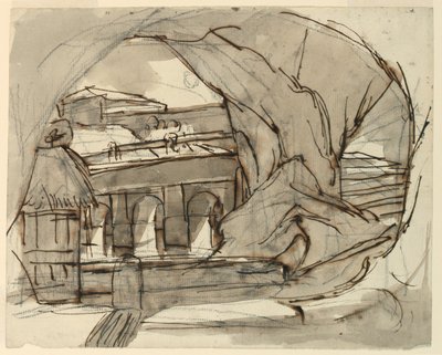 Sahne Tasarımı, Grotto by Pietro di Gottardo Gonzaga