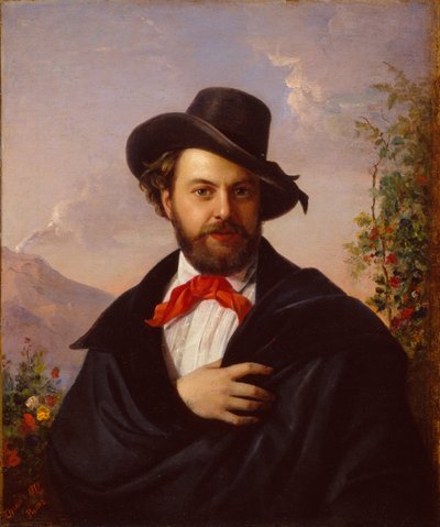Otoportre, 1851 by Pimen Nikitich Orlov