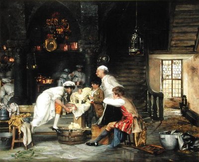 Oğlan Heykeltıraş Antonio Canova (1757-1822) (tuval üzerine yağlı boya) by Pinckney Marcius Simons
