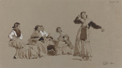 İspanyol Dansçılar by Pio Joris