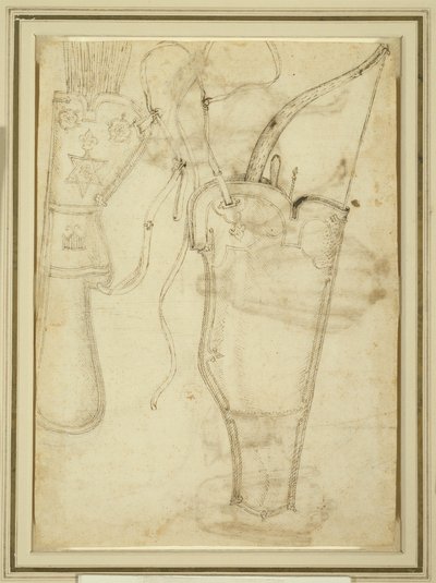 Yay Çantası ve Ok Sadağı by Pisanello