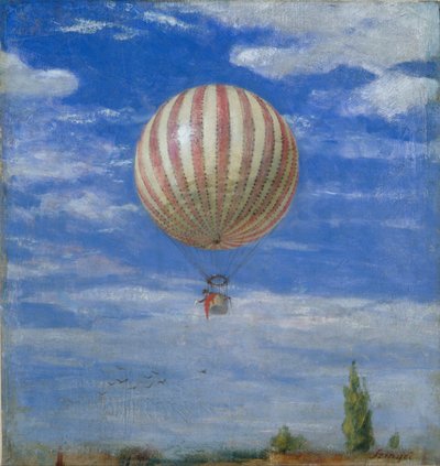 Balon by Pál Szinyei Merse