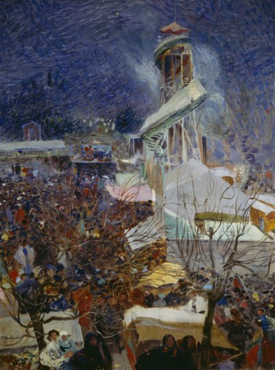 Pietrasanta'da Fuar by Plinio Nomellini
