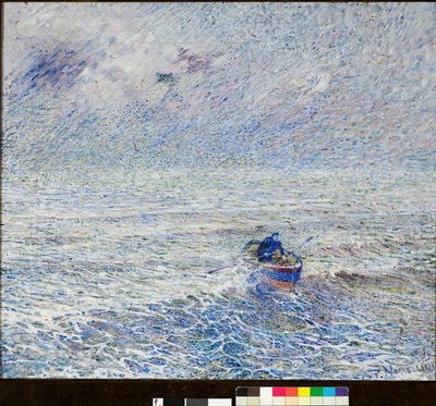 Cenova Denizi, 1891 by Plinio Nomellini