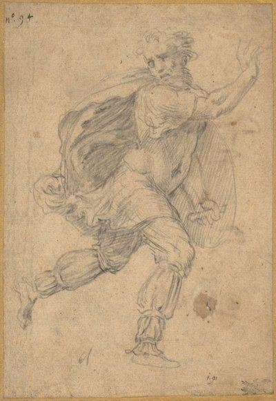 kaçan barbar by Polidoro da Caravaggio